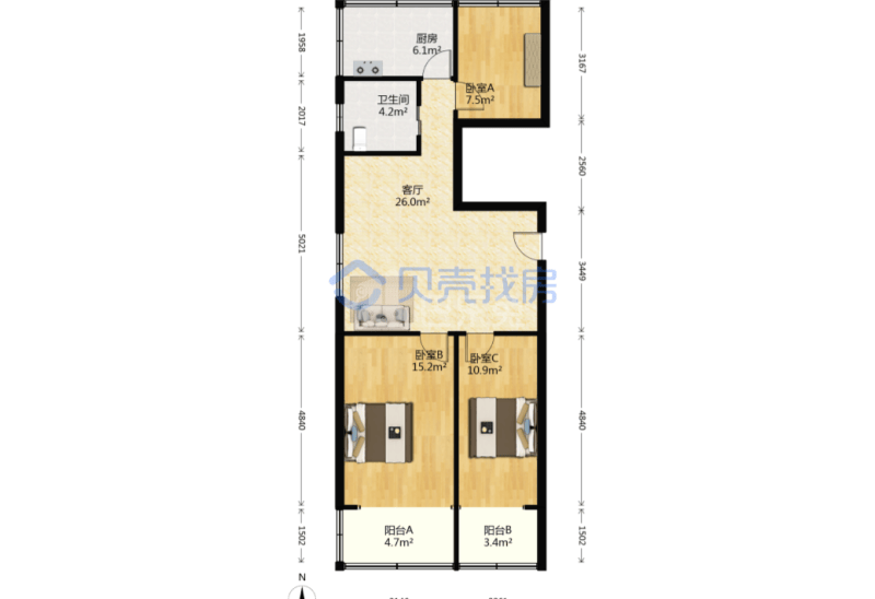 常府街47号11279036卧室图6