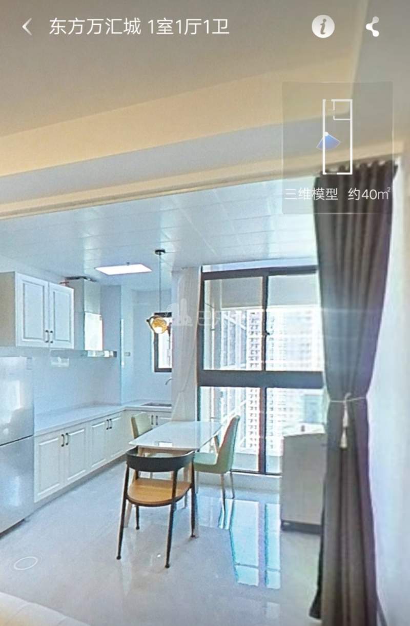 东方万汇国际公寓（东方万汇城南区）11428348卧室图6