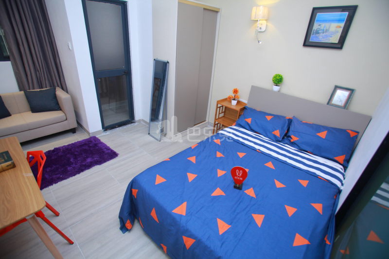 四海one寓一福永龙翔店1152701卧室图3