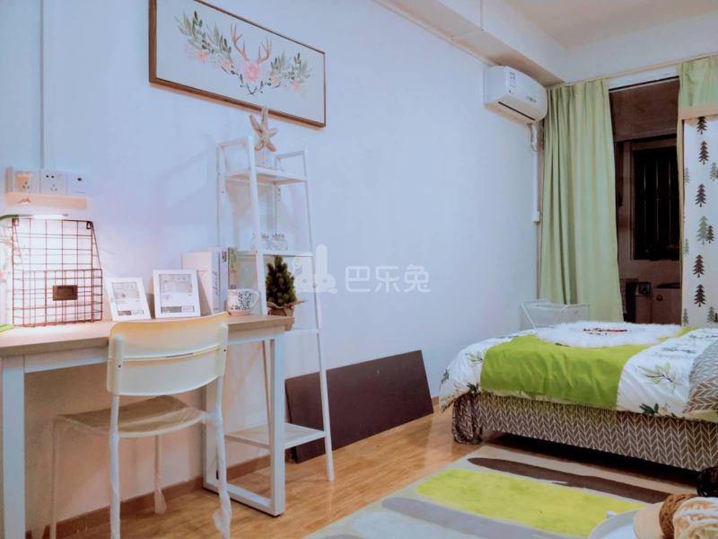 乐乎城市青年社区（长龙店）1183385卧室图2