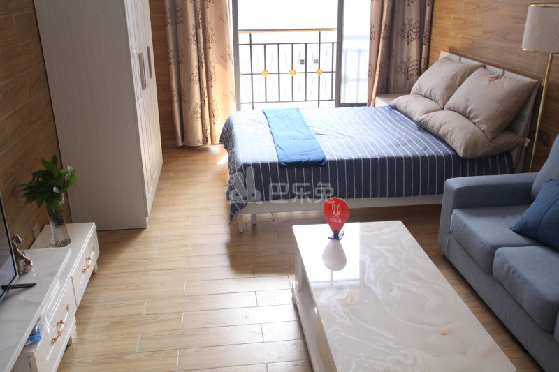 华安商务公寓1185907卧室图0