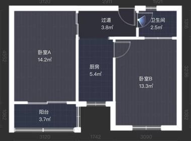 西一新村 2室0厅1卫