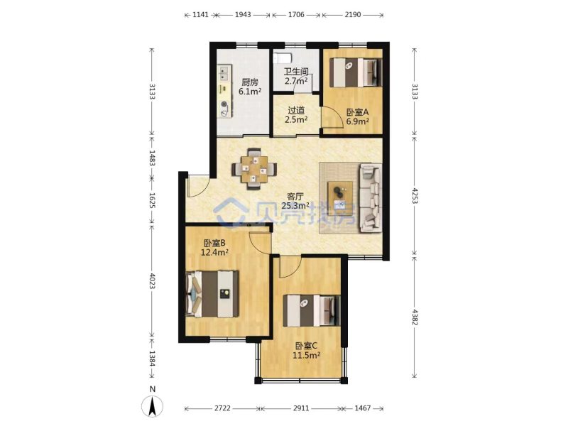 高教新村12553280周边环境图6