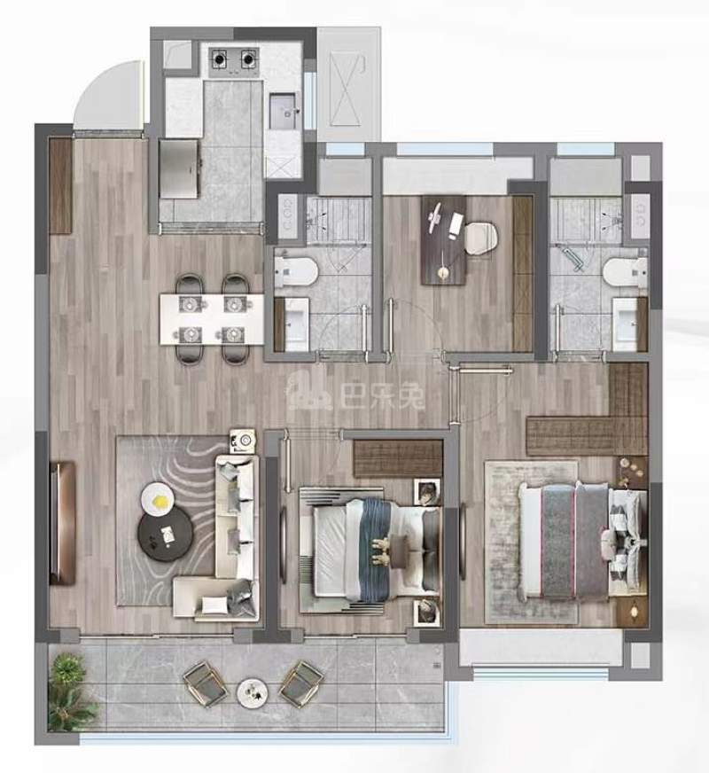 卓越SOHO12587084周边环境图12