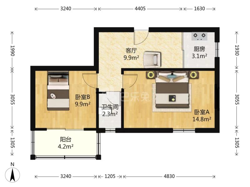 红花地小区12883752周边环境图6