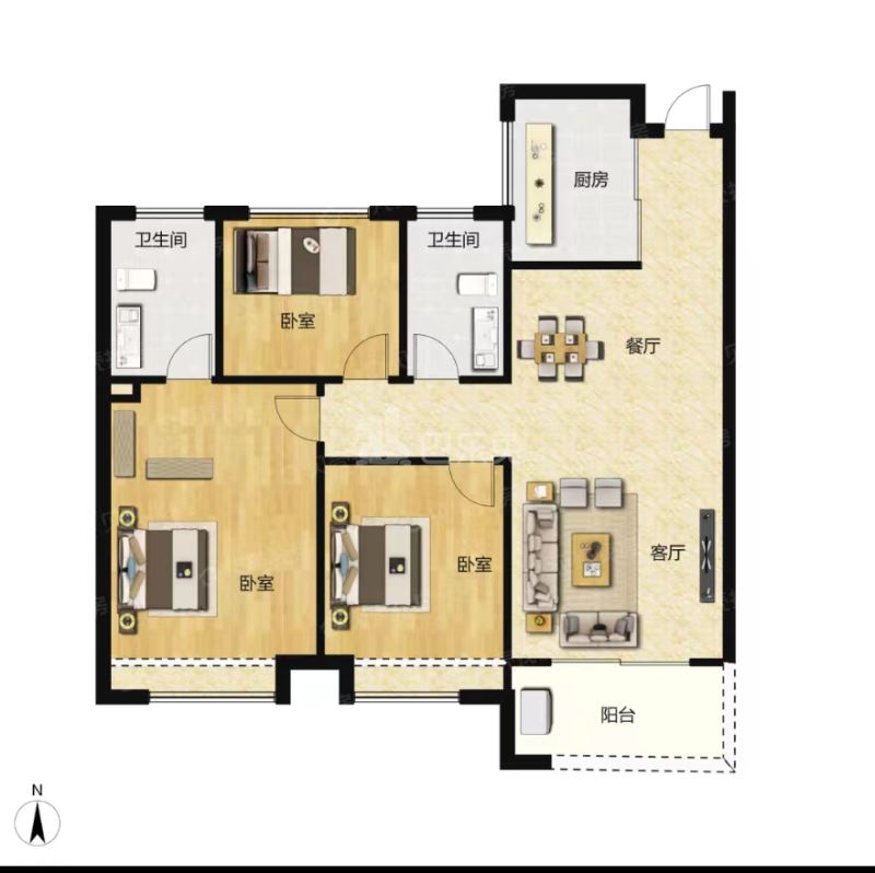 仁恒城市星光13126699周边环境图2