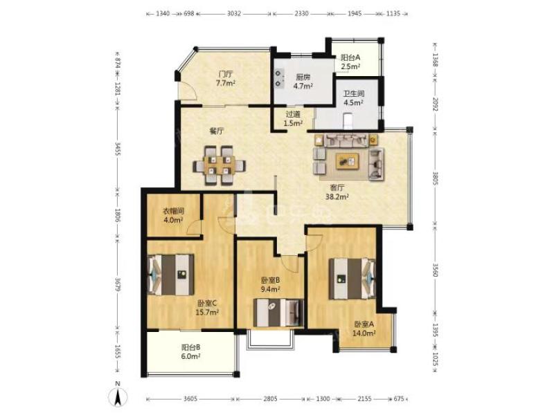 江南青年城翠湾苑13332452周边环境图1