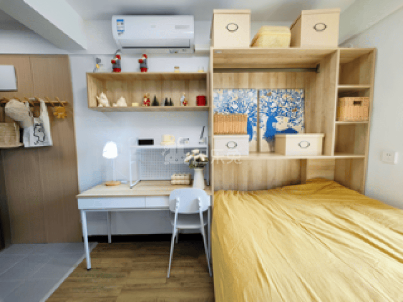 微领地青年社区（沪太路店）1793982卧室图2