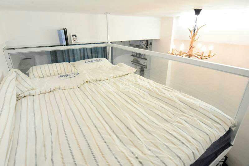 18+plus公寓（横岗店）2168031卧室图1