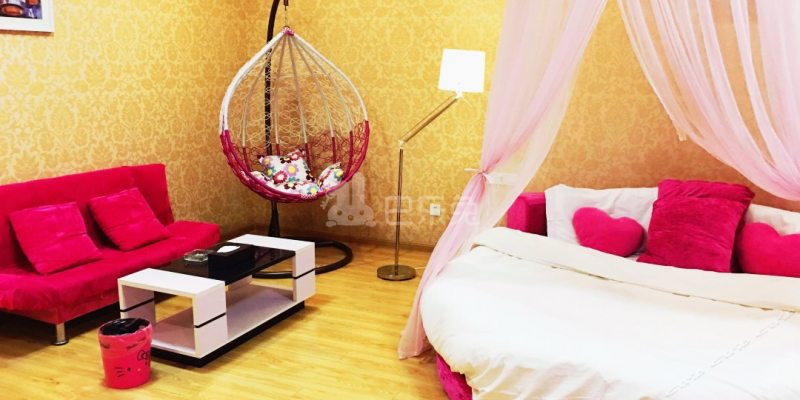 橙子时尚酒店公寓2297434卧室图2