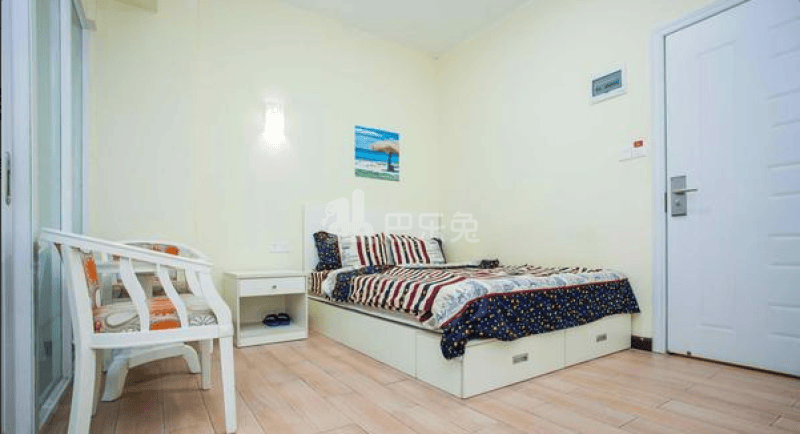 366白领城市公寓2297499卧室图0