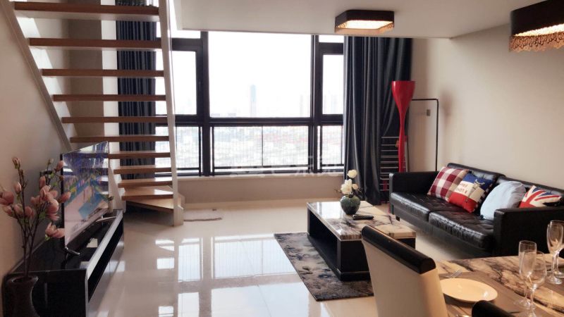 寓居服务式公寓（中山北路店）2310221客厅图4