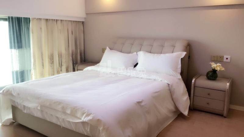 寓居服务式公寓（中山北路店）2310221卧室图2