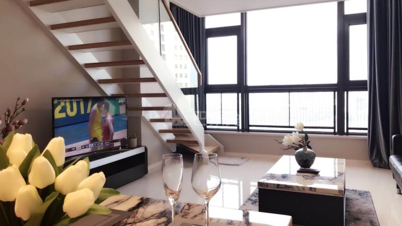 寓居服务式公寓（中山北路店）2310221客厅图8