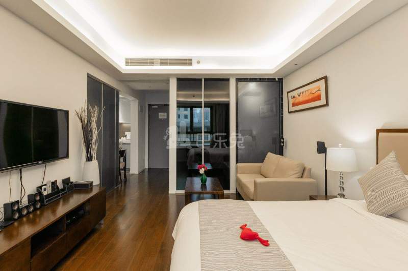 寓居服务式公寓（芷江西路店）2310240卧室图1