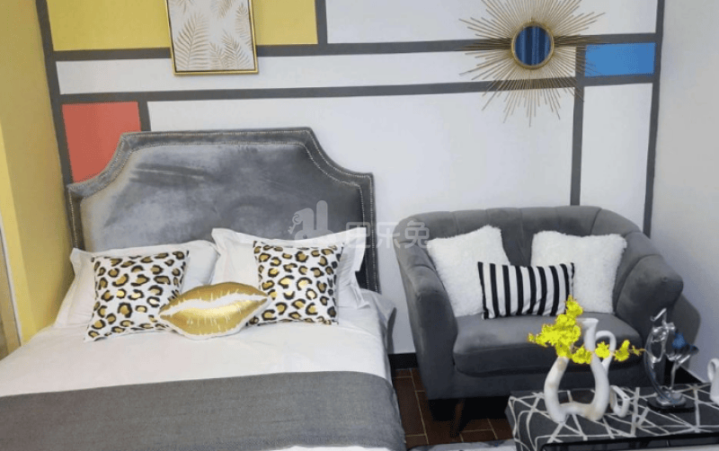 鸿都公寓（江南百货店）2421862卧室图2