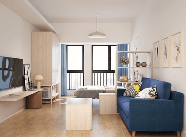 星河盟客公寓（星河盛世店） 1室1厅1卫