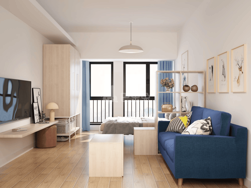 星河盟客公寓（星河盛世店）3248074客厅图2