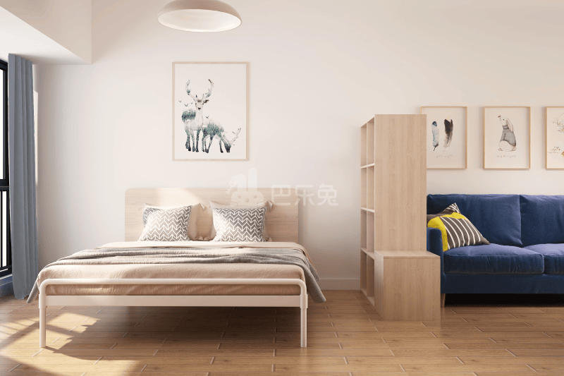 星河盟客公寓（星河盛世店）3248074卧室图0