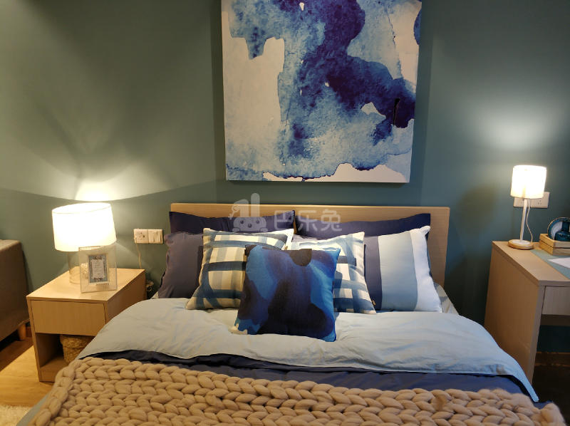 朗诗寓（吉印大道店）3389233卧室图2