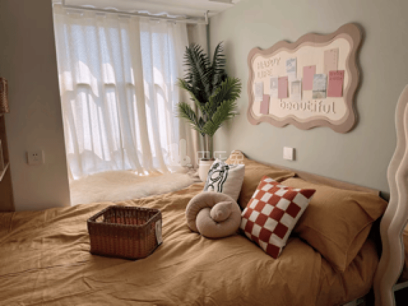 微领地青年社区（沪太路店）3621960卧室图1