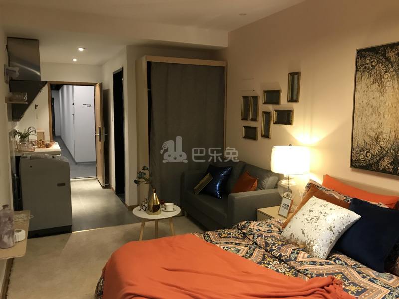 朗诗寓（吉印大道店）3875657卧室图2