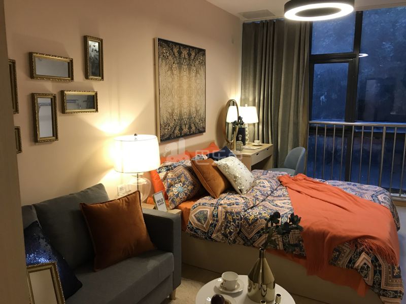 朗诗寓（吉印大道店）3875657卧室图1