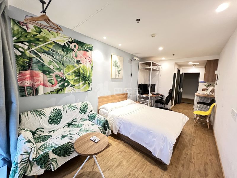 柚米国际青年社区（武汉常青公园店）4172682卧室图2