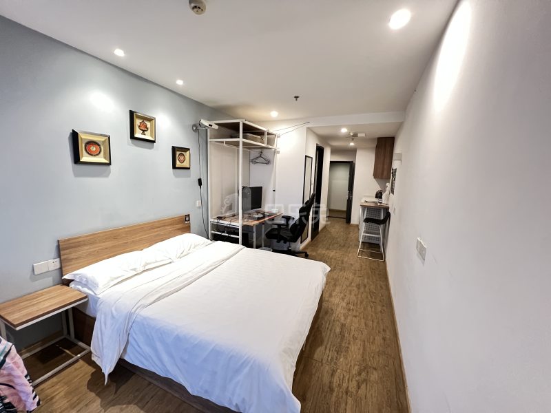 柚米国际青年社区（武汉常青公园店）4172697卧室图1