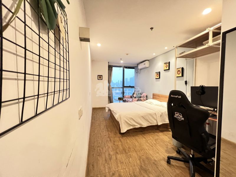 柚米国际青年社区（武汉常青公园店）4172697卧室图2