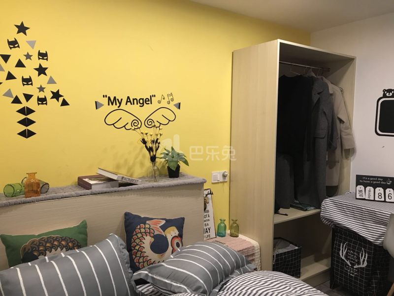 E+青年公寓（朝天宫店）4173528卧室图2