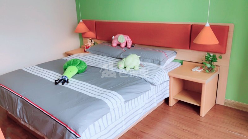 青巢公寓（南京永宁路店）4263551卧室图0