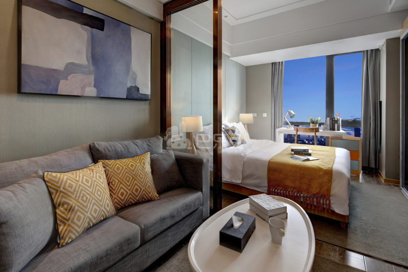 途家盛捷宴南都服务公寓4278863卧室图1