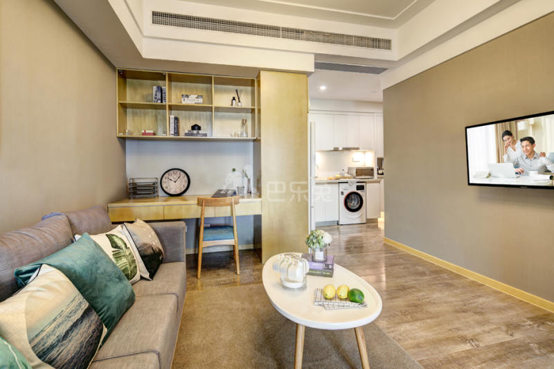 途家盛捷宴南都服务公寓4278918客厅图2