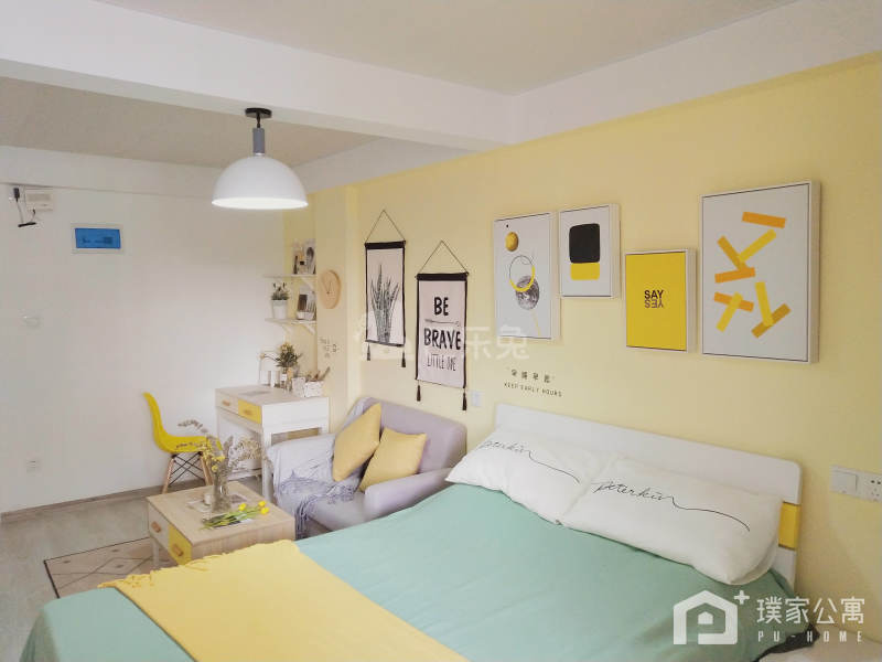 璞家青年共享社区（华为店）4476577卧室图6