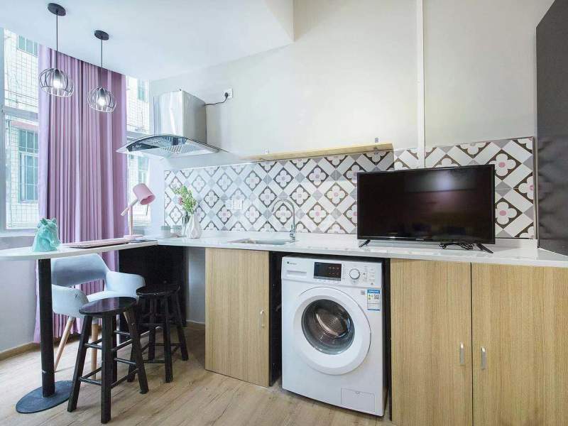 乐乎城市青年社区（白石塘店）4544471厨房图5