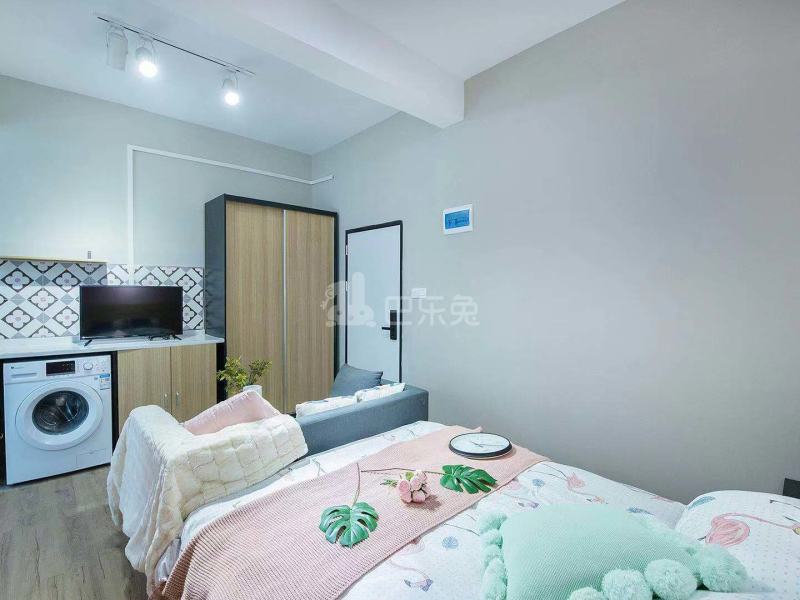 乐乎城市青年社区（白石塘店）4544471卧室图1