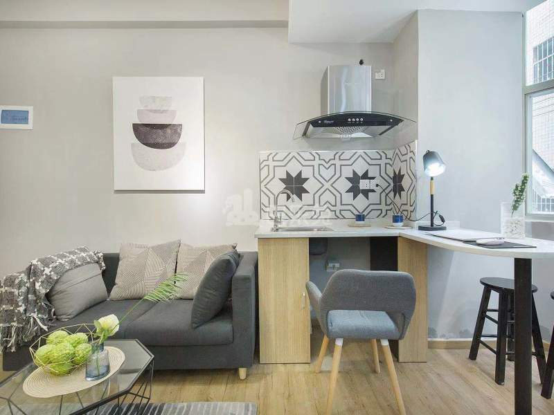 乐乎城市青年社区（白石塘店）4544483客厅图2