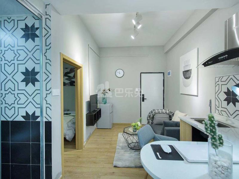 乐乎城市青年社区（白石塘店）4544483客厅图1