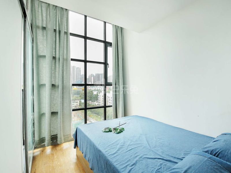 乐乎城市青年社区（水斗店）4552980卧室图0