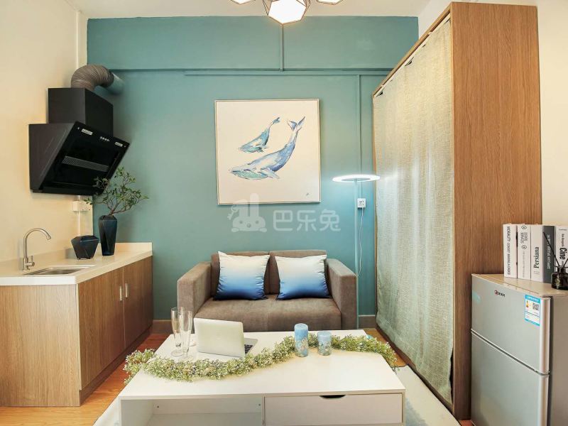 乐乎城市青年社区（水斗店）4552980客厅图5