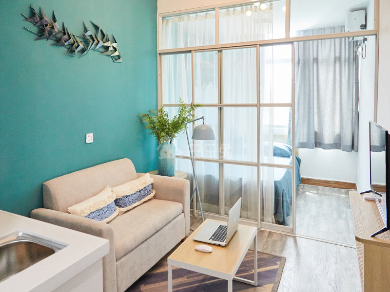 乐乎城市青年社区（梅龙大道店）4553924客厅图2