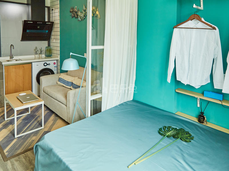 乐乎城市青年社区（梅龙大道店）4553924卧室图0