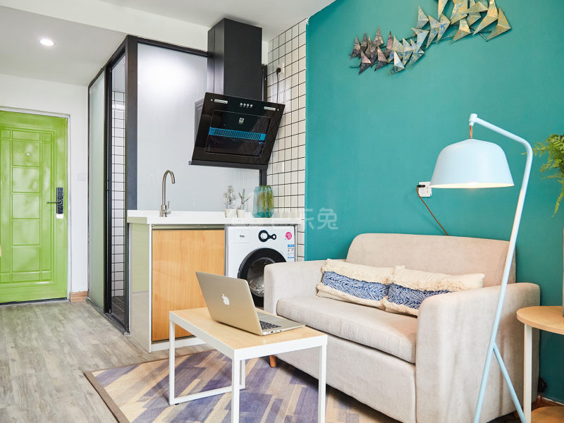 乐乎城市青年社区（梅龙大道店）4553924客厅图3