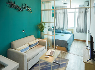 乐乎城市青年社区（梅龙大道店） 1室1厅1卫