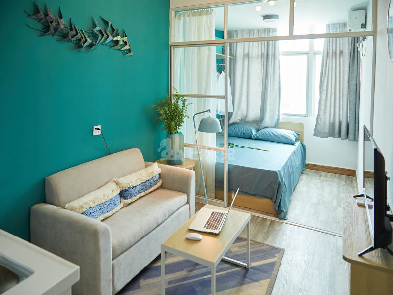 乐乎城市青年社区（梅龙大道店）4553924客厅图4