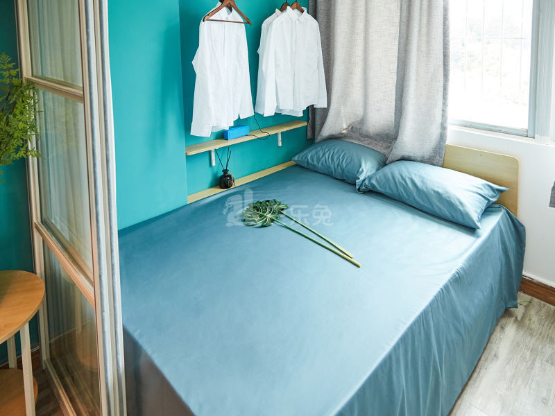 乐乎城市青年社区（梅龙大道店）4553924卧室图1