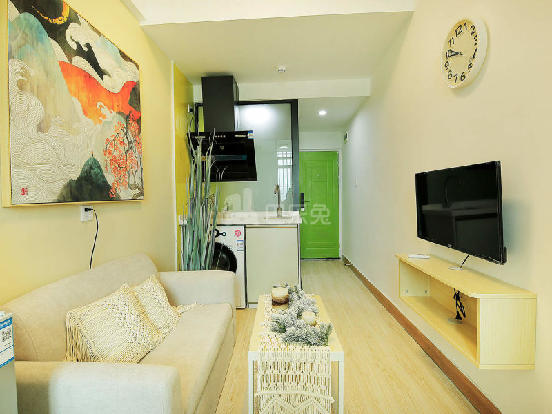 乐乎城市青年社区（梅龙大道店）4553930客厅图3