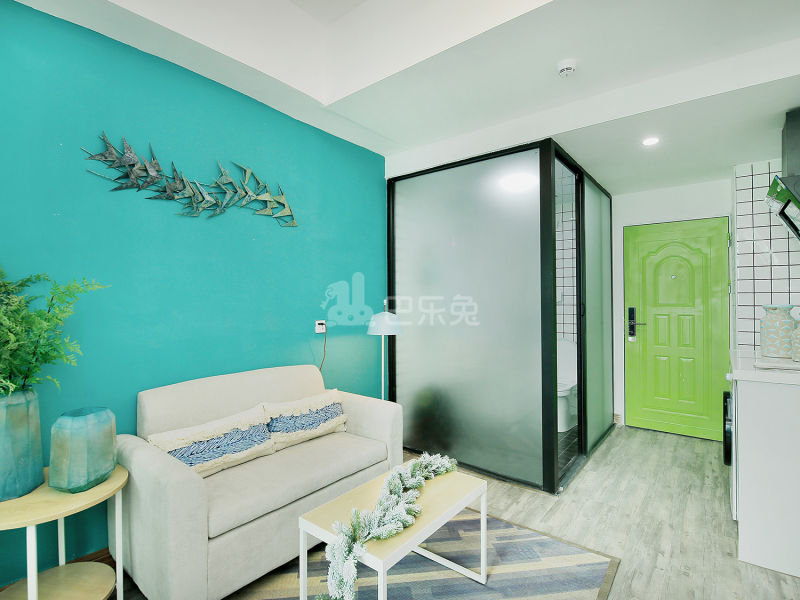 乐乎城市青年社区（梅龙大道店）4553935客厅图2