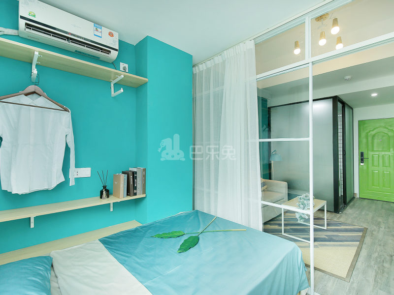 乐乎城市青年社区（梅龙大道店）4553935卧室图0